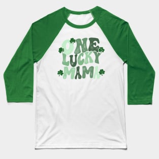 One lucky Mama Baseball T-Shirt